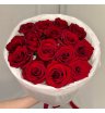 Монобукет из 15 красных роз 2