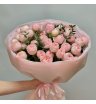 Монобукет из 11 пионовидных кустовых роз 2