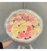 Монобукет разноцветных диантусов 1