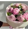 Монобукет с пионами 3