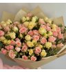 Монобукет кустовых роз 1