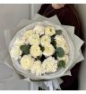 Белый букет с ранункулюсами