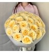 Монобукет из 25 Пионовидных Роз Candlelight