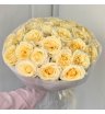 Монобукет из 25 Пионовидных Роз Candlelight 1