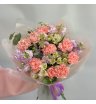 Букет с Диантусами, Маттиолой и Альстромерией 1