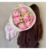 Букет с Пионами и Ромашкой 2