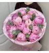 Монобукет из 15 Пионов