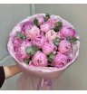 Монобукет из 15 Пионов 1