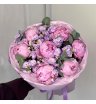 Букет с Пионами и Маттиолой 1