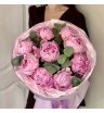 Монобукет из 9 Пионов