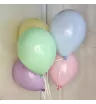 5 разноцветных воздушных шаров