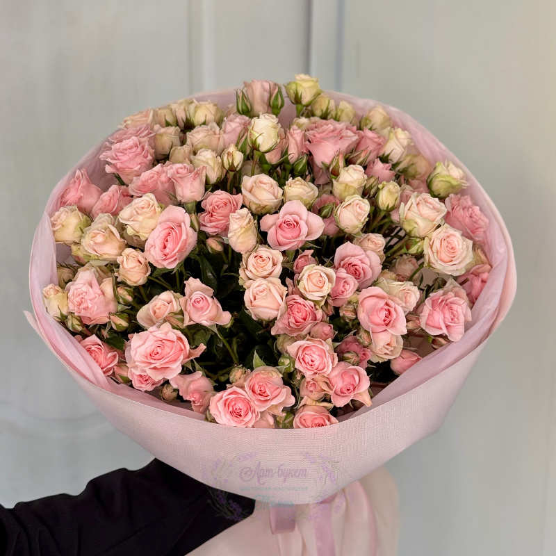 Букет из 25 Кустовых роз 1