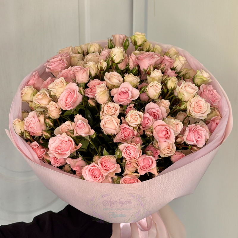 Букет из 25 Кустовых роз 2