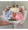 Букет Гортензий с Альстромерией 1