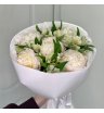 Букет из 5 Пионов и Альстромерий 2