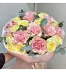 Дуобукет из Пионовидных и Французских Роз 2