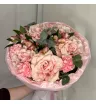 Зефирный Букет с Французскими Розами