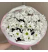 Монобукет из 5 Белых Хризантем