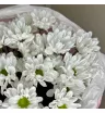 Монобукет из 5 Белых Хризантем