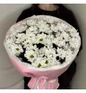 Монобукет из 7 Белых Хризантем