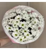 Монобукет из 7 Белых Хризантем