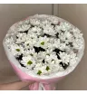 Монобукет из 7 Белых Хризантем