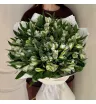 Монобукет из 19 Белых Альстромерий