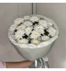 Букет из 5 Белых Хризантем