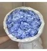 Монобукет из 3 Голубых Гортензий