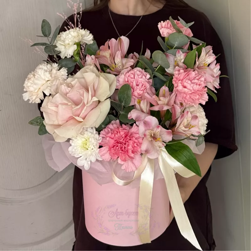 Композиция &laquo;Розовый шелк&raquo;